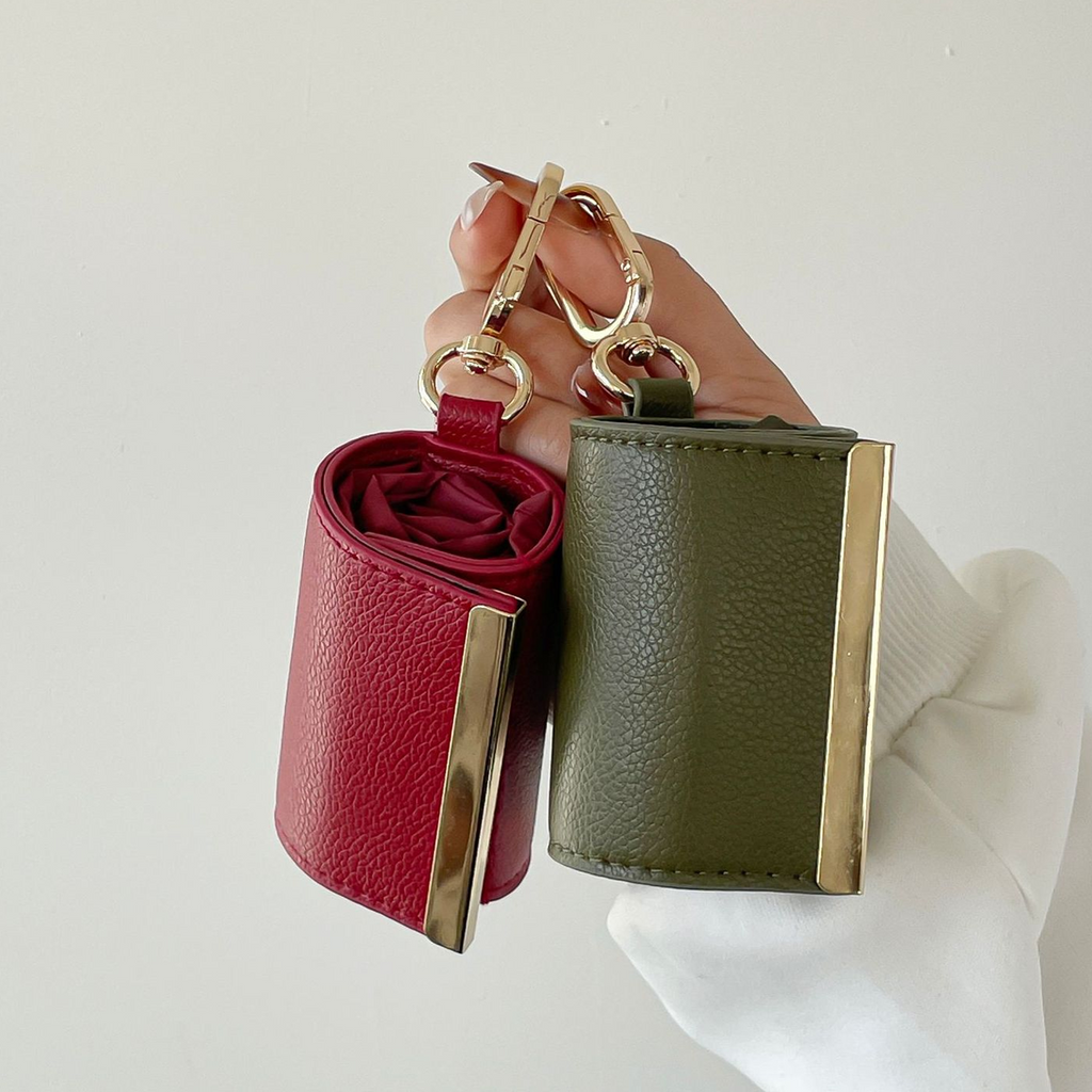 Urban Plume Foldable Keychain Tote Bag